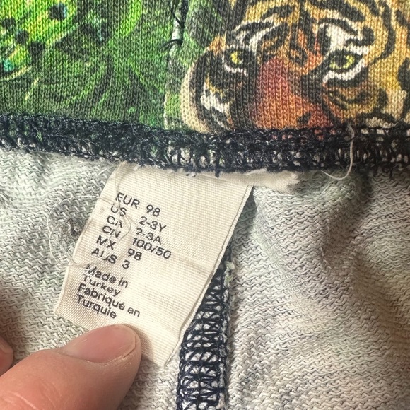 Toddler Girl Set Of Four Shorts Carters Cat & Jack H&M Denim Jungle Print Sz 2-3 - Picture 10 of 10